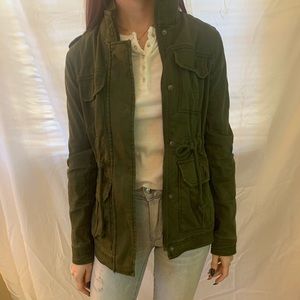 Green Hollister Jacket